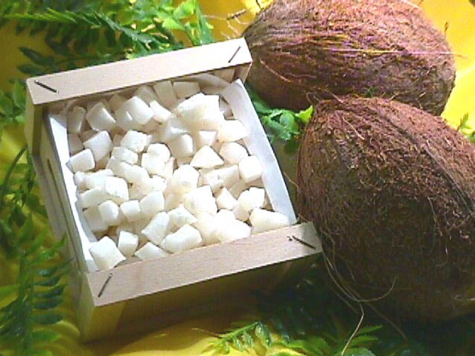 Cocco a Cubetti Disidratato