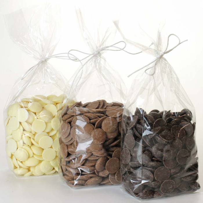 Dischetti di Cioccolato Fondente