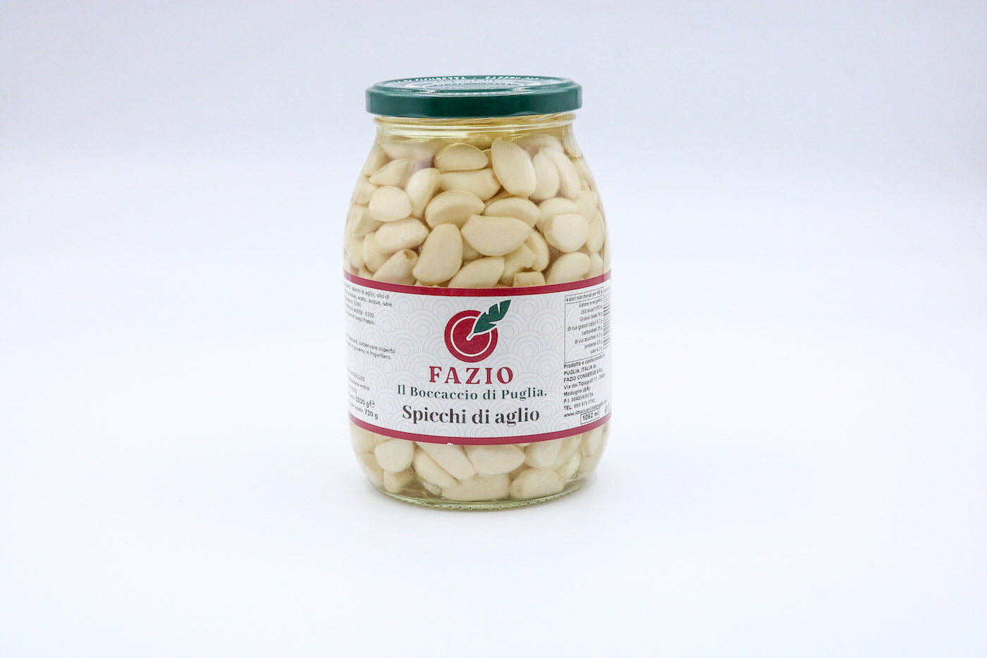 Aglio a Spicchi Sott'Olio FAZIO