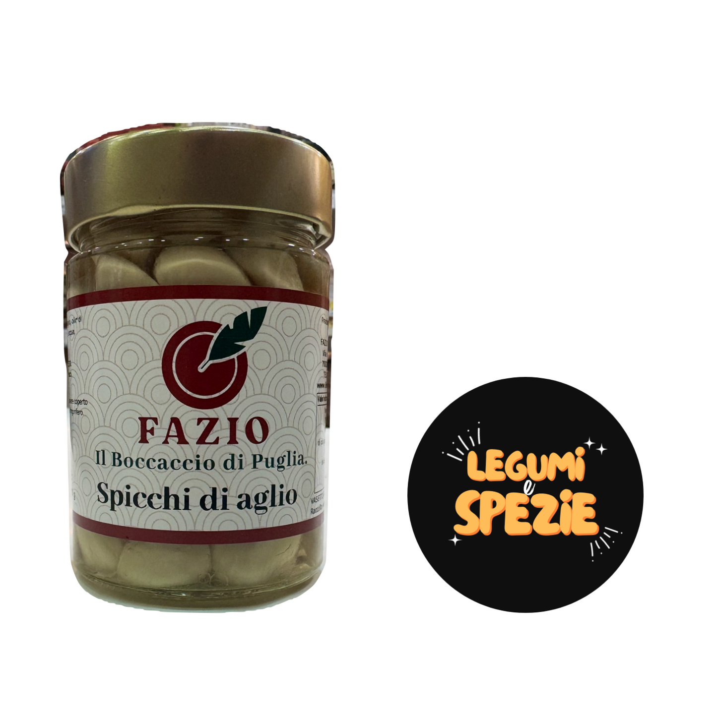 Aglio a Spicchi Sott'Olio FAZIO