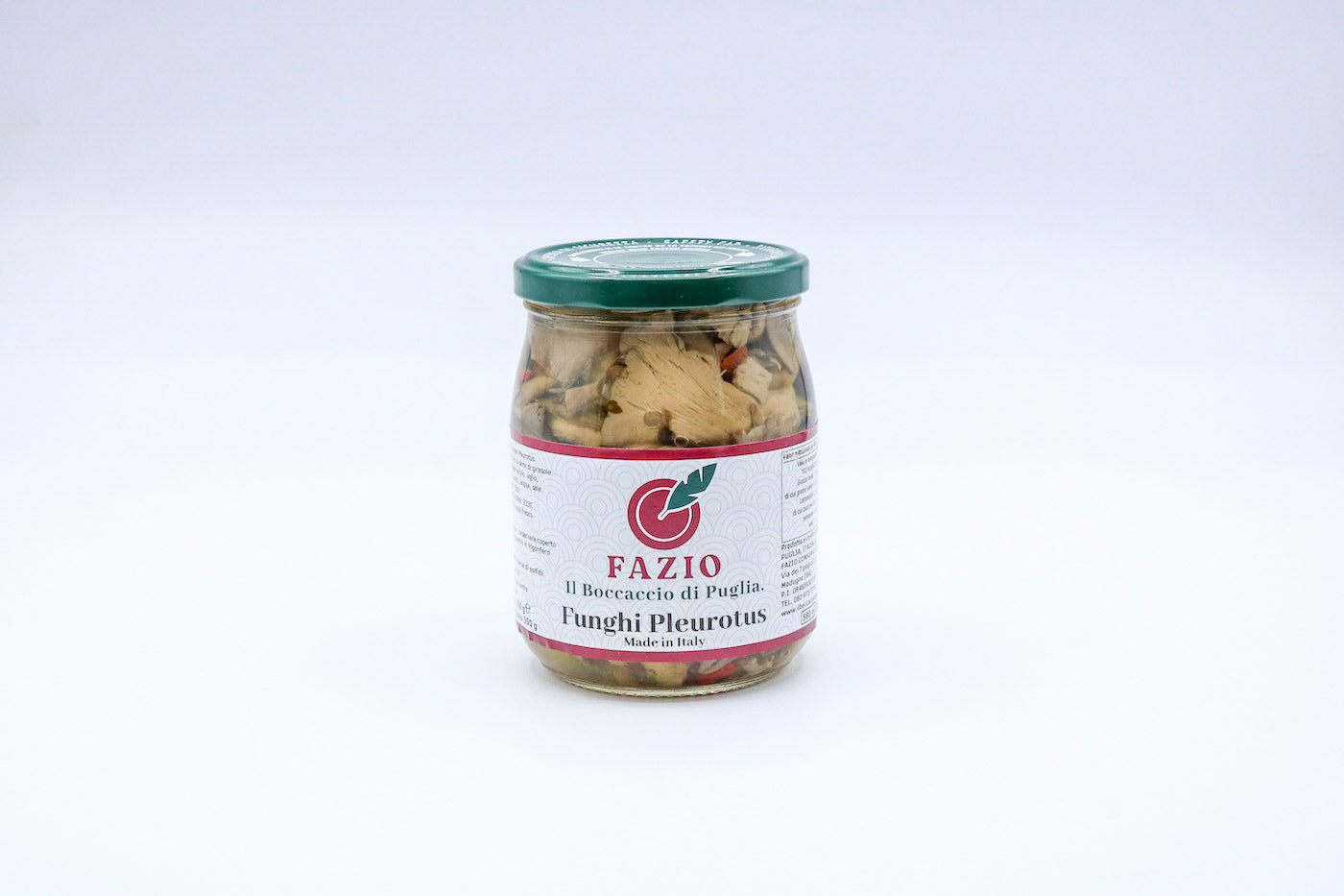 Funghi Pleurotus Sott'Olio FAZIO