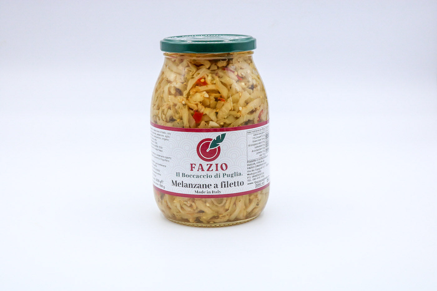 Melanzane a Filetto Sott'Olio FAZIO