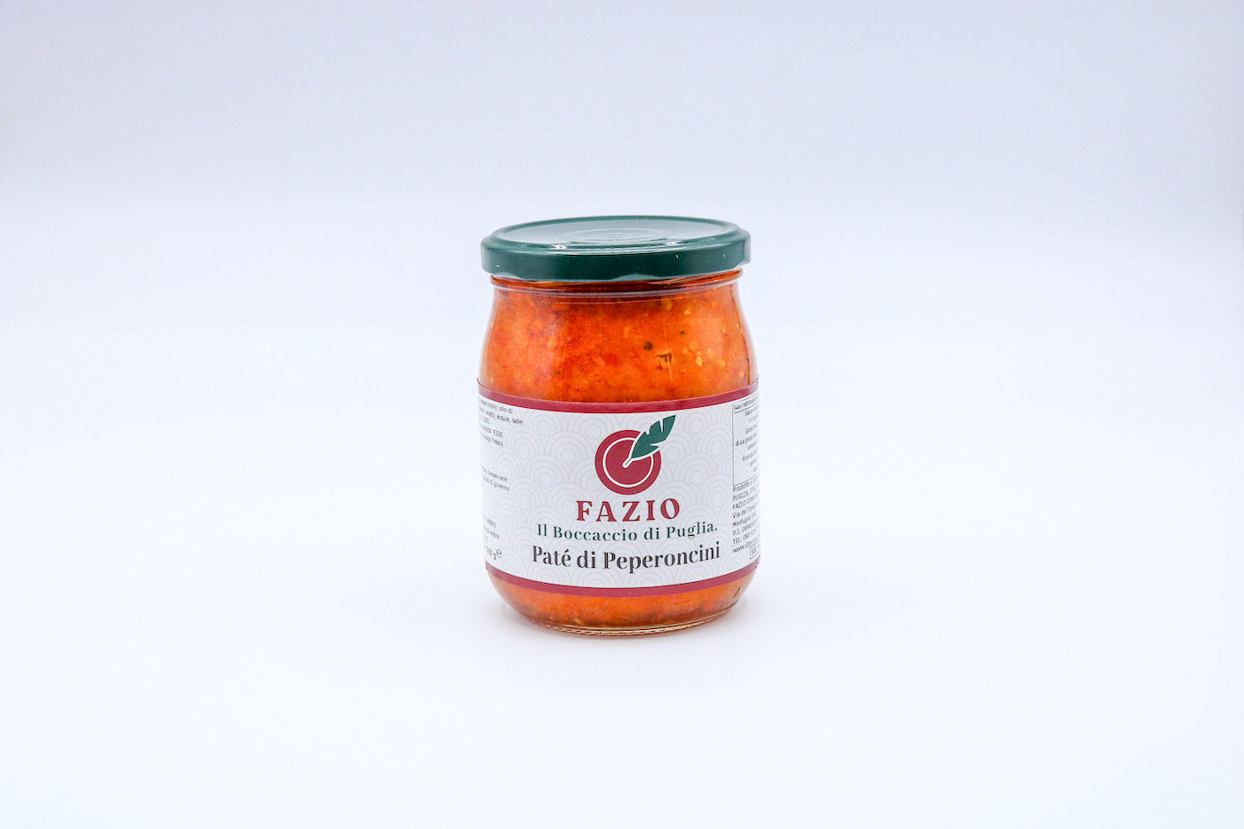 Patè di Peperoncini Sott'Olio FAZIO