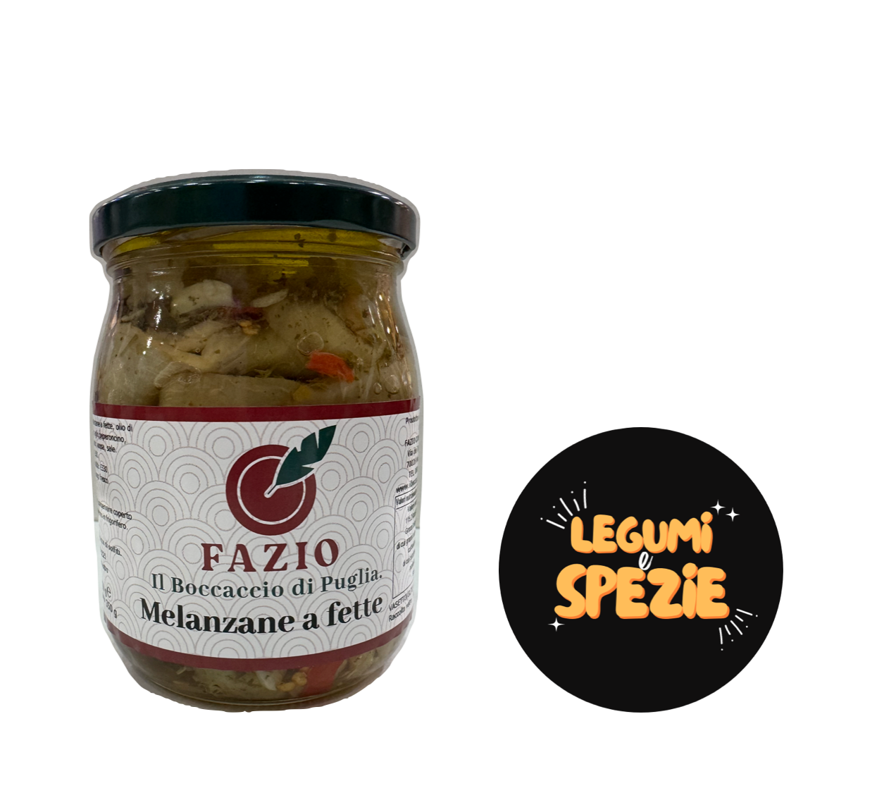 Melanzane a Fette Sott'Olio FAZIO