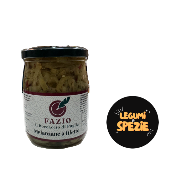 Melanzane a Filetto Sott'Olio FAZIO
