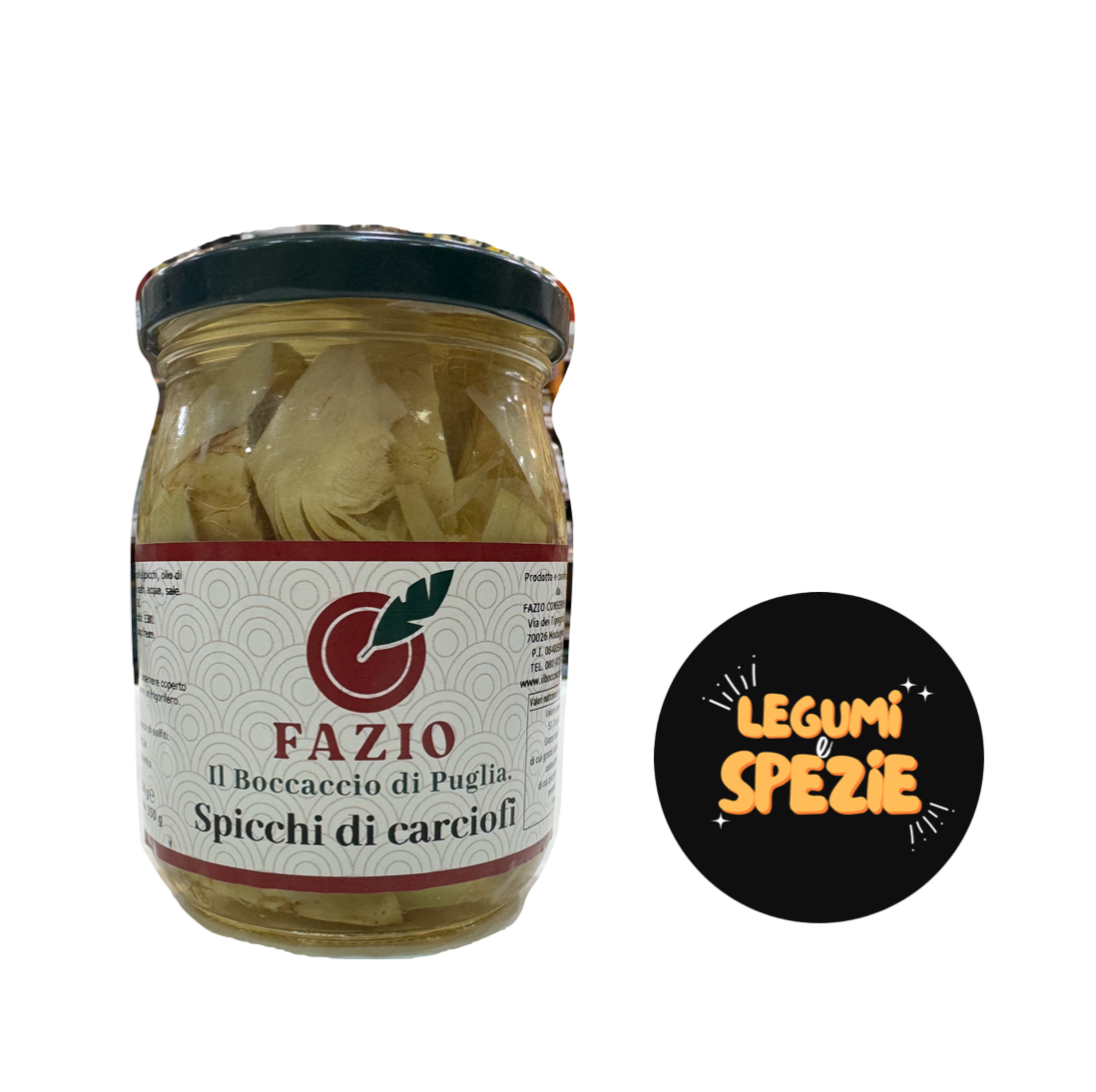 Carciofi a Spicchi Sott'Olio FAZIO