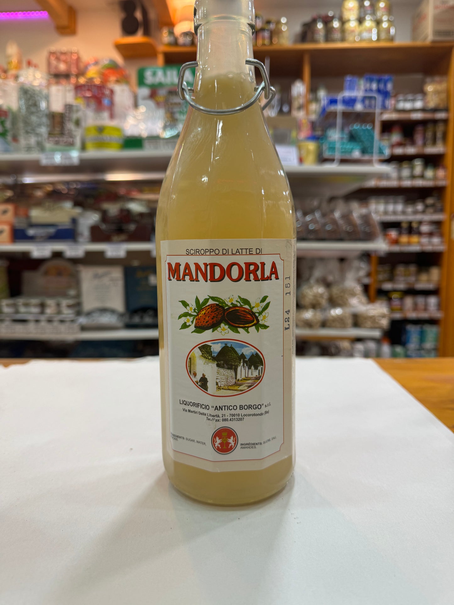 Sciroppo di Latte di Mandorla