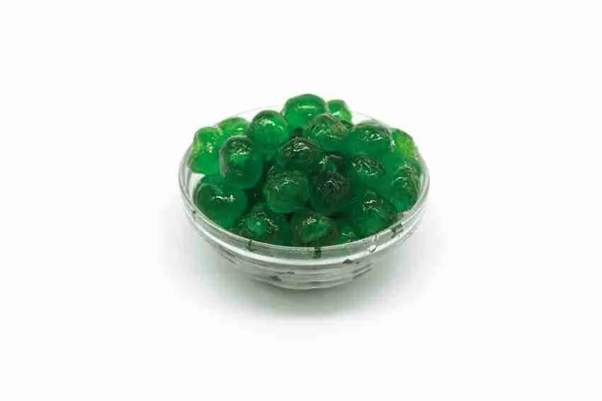 Ciliegine VERDI Candite Calibro 13/14