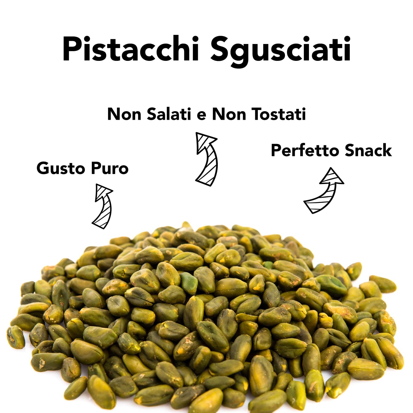Pistacchi Sgusciati Crudi