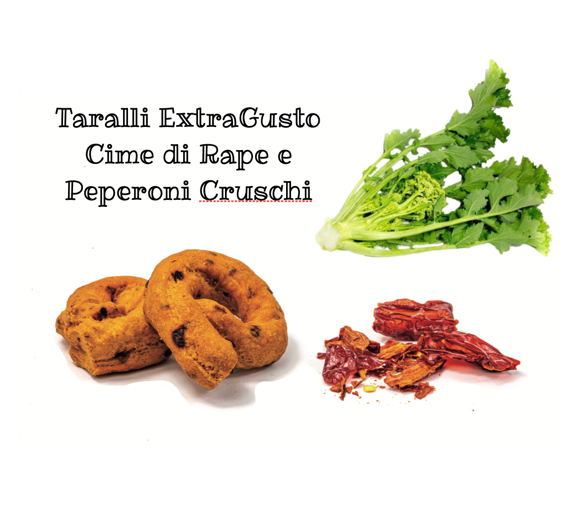 Taralli Gusto Extra Cime di Rape e Peperoni Cruschi