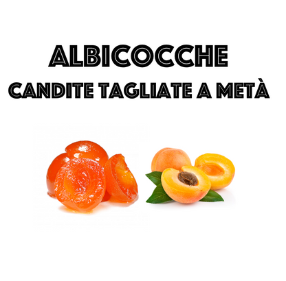Albicocca Candita Tagliata a Metà