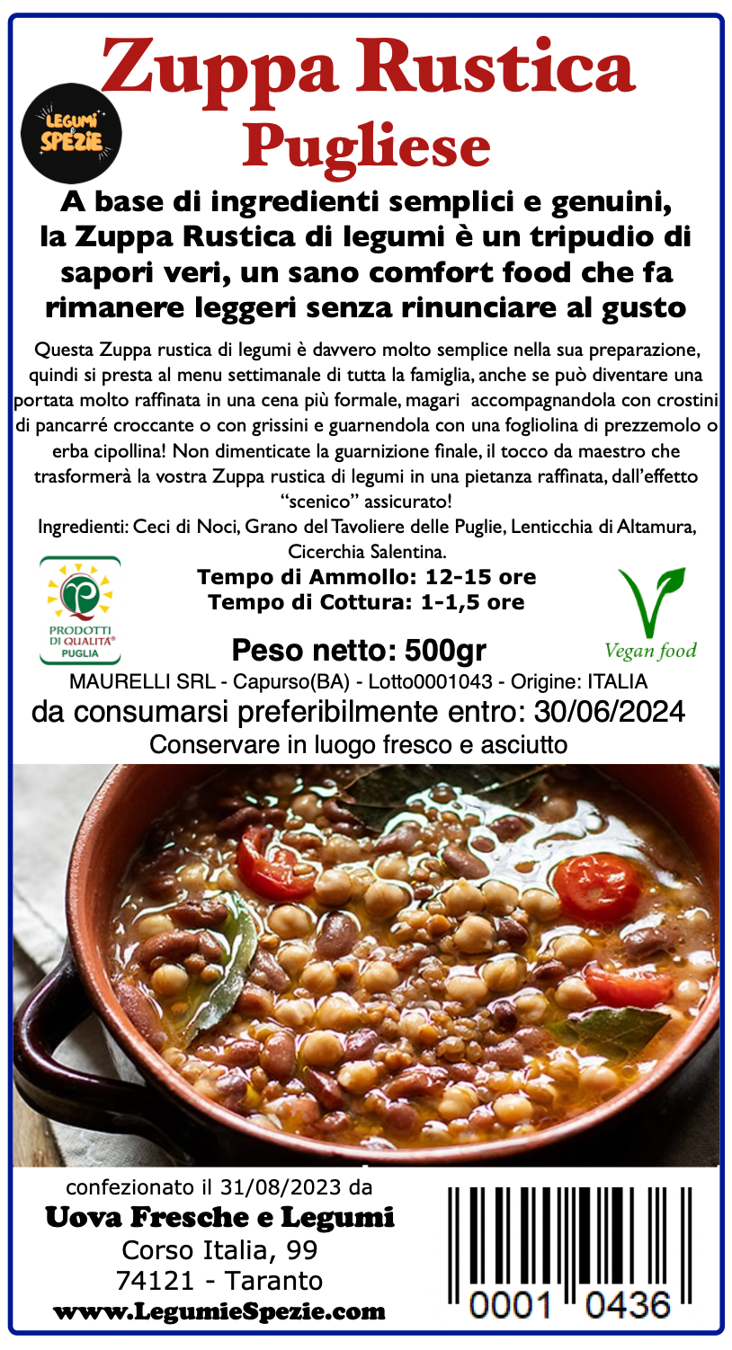 Zuppa Rustica Pugliese