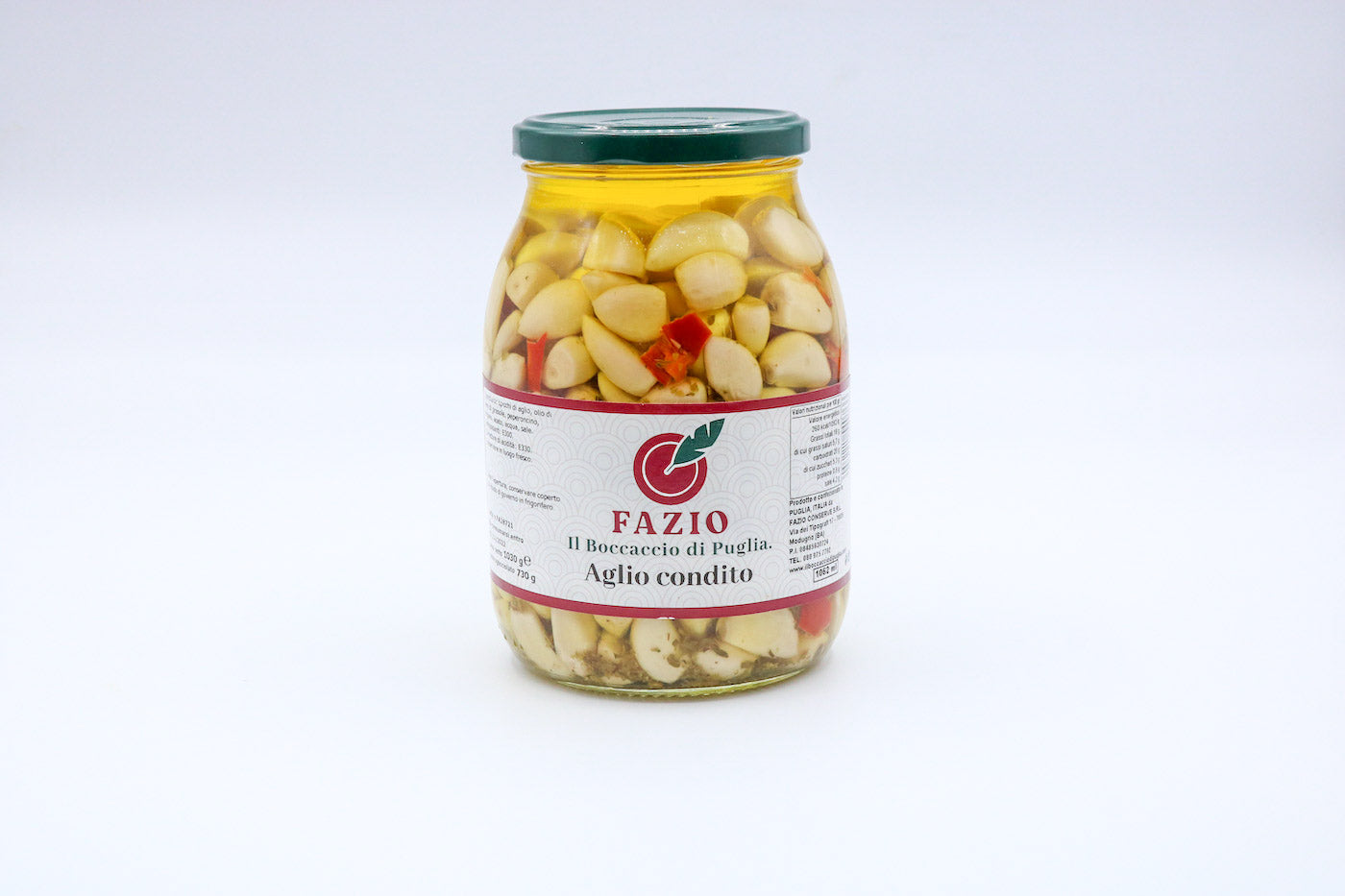 Aglio Condito Sott'Olio FAZIO