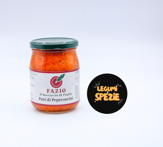 Patè di Peperoncini Sott'Olio FAZIO