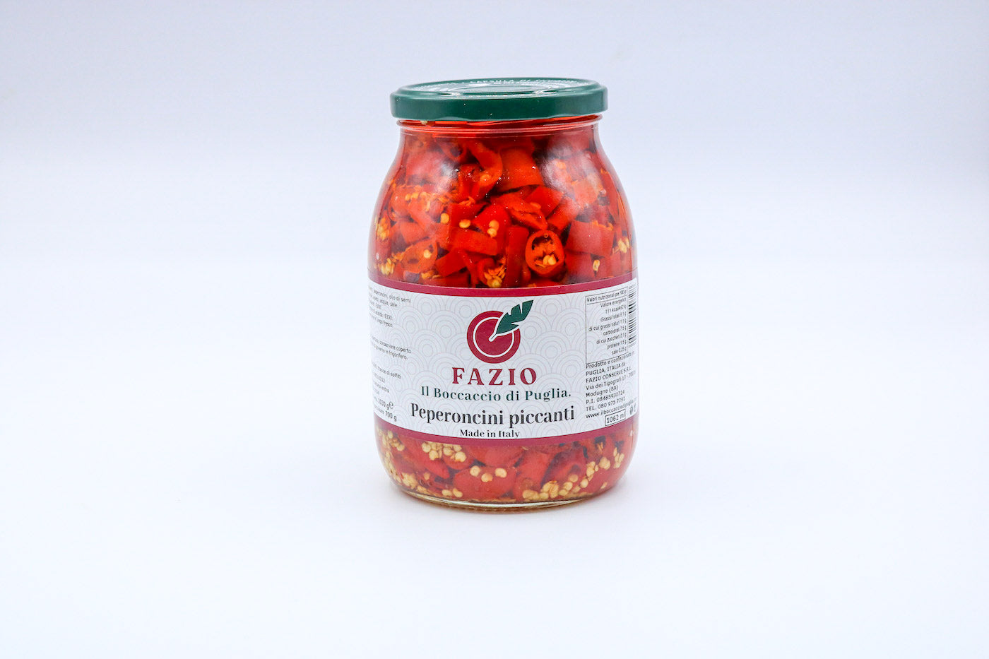 Peperoncino Piccante Sott'Olio FAZIO