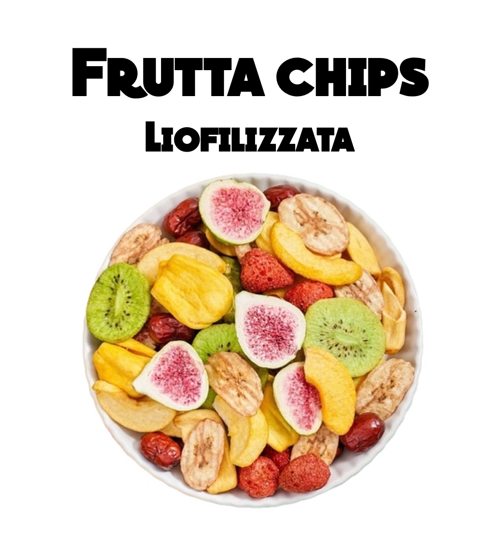 Fragole Chips Liofilizzate