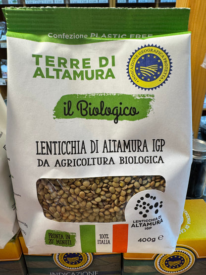 Lenticchia Tipica di Altamura BIO IGP