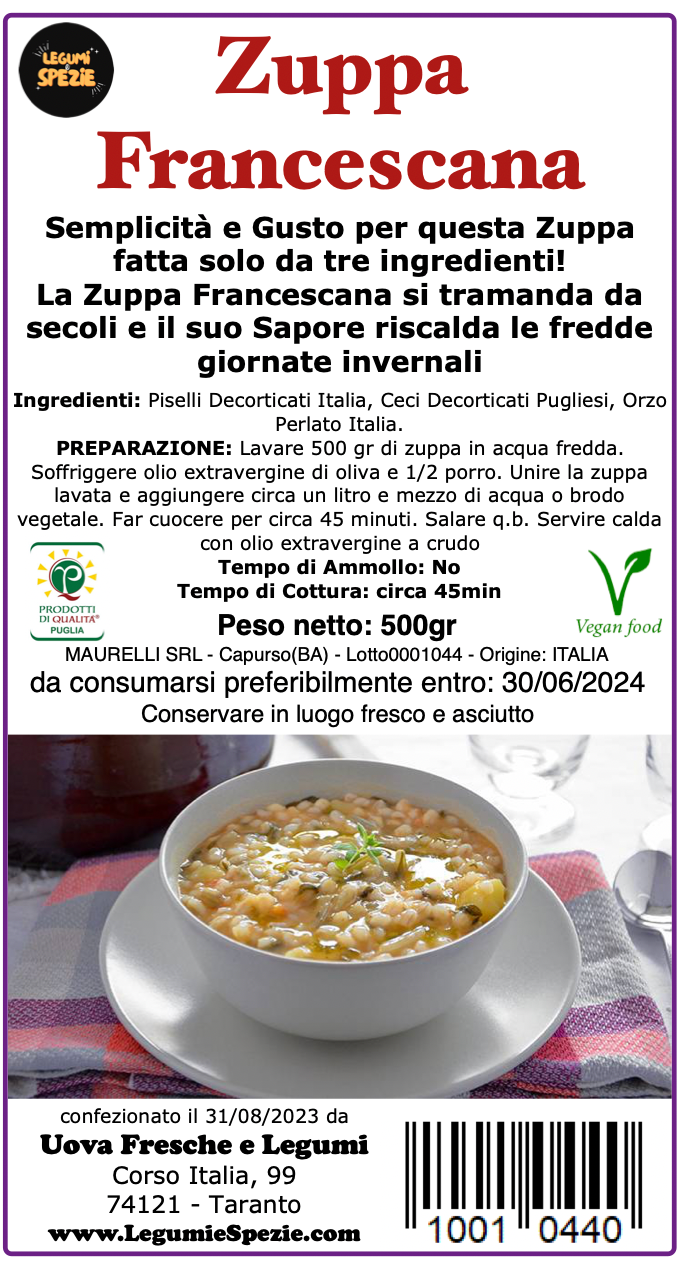 Zuppa Francescana