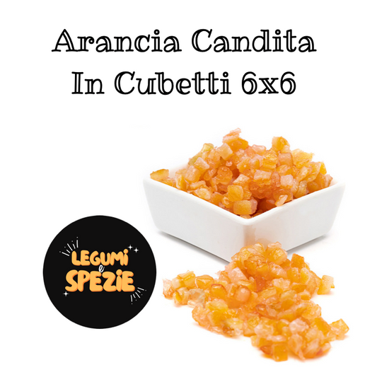 Arancia Candita in Cubetti 6x6