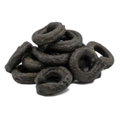 Taralli al Riso Nero Venere e Grano Arso