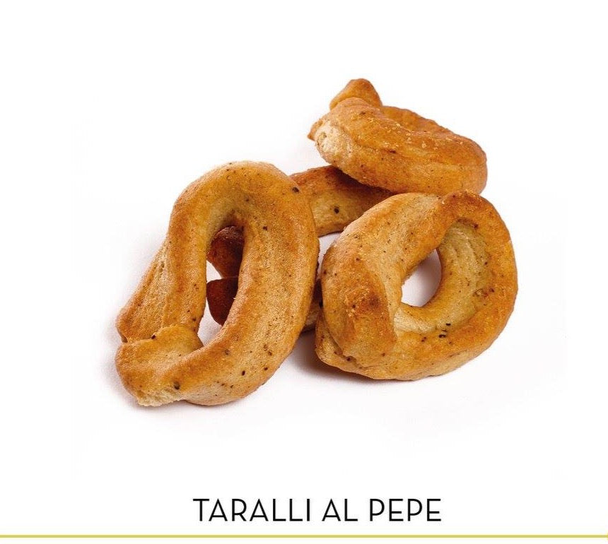 Taralli Rustici al Pepe Nero