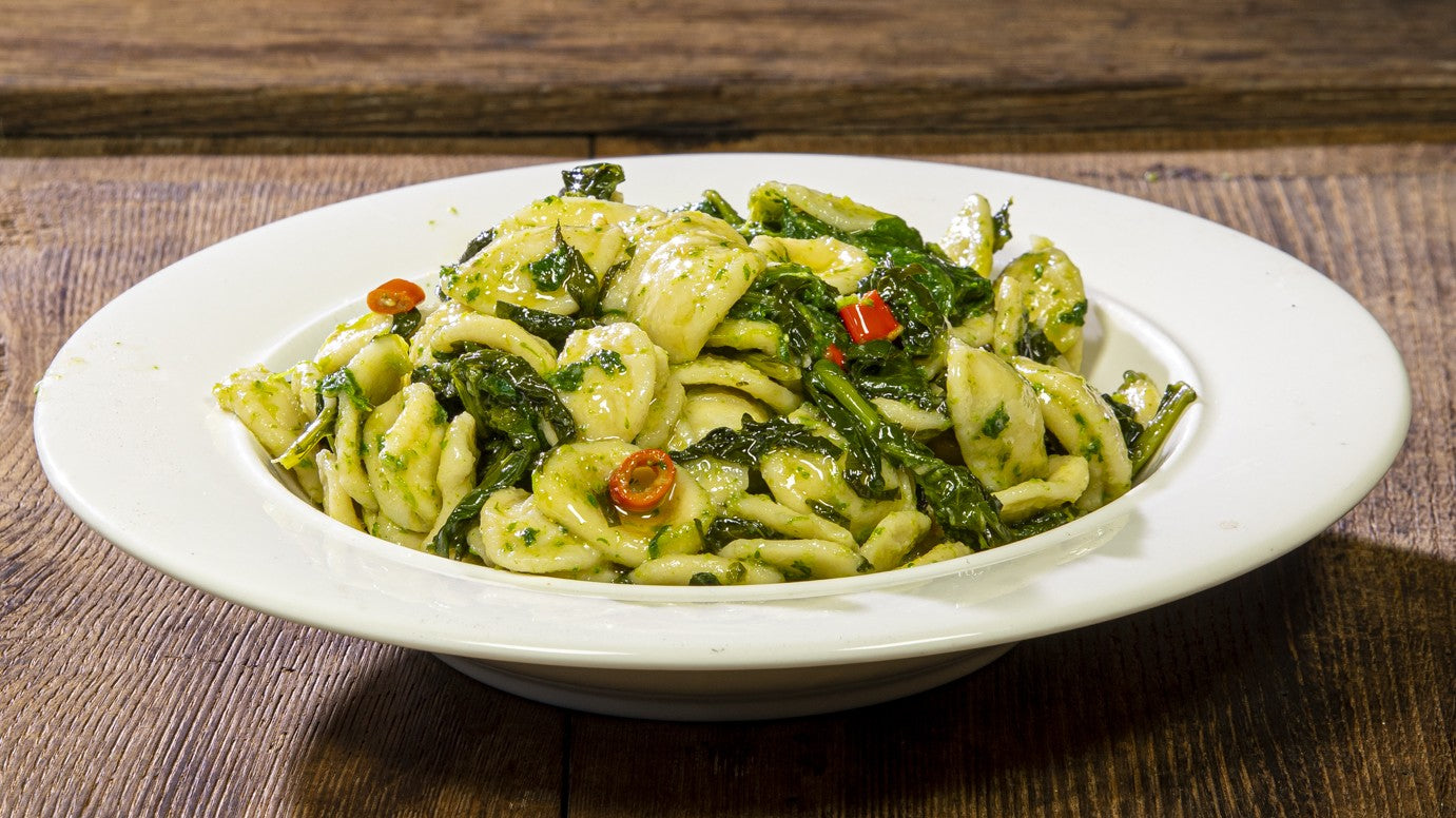 Orecchiette Fritte Pugliesi al Gusto CIME di RAPA
